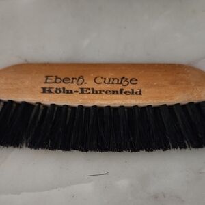 Eberh. Cuntze German Vintage Wooden Brush with Black Bristles